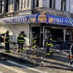 Un incendio matutino en Harlem deja a dos heridos