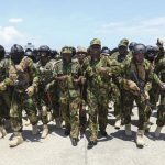 Llegaron 200 policías kenianos más