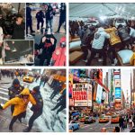 PANDILLAS MIGRANTES DEL TREN DE ARAGUA ATERRORIZAN TIMES SQUARE DESDE REFUGIOS FINANCIADOS POR LA CIUDAD