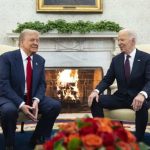 Joe Biden inicia su reunión con Trump felicitándolo por su victoria en las elecciones