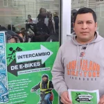 200 deliveristas aplicaron el primer día del registro del plan de intercambio de e-bikes seguras