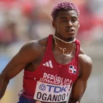 Ogando, el velocista dominicano, se prepara para brillar en Tokio 2025