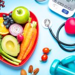 Healthy eating, exercising, weight and blood pressure control