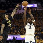 Edwards y Randle Sobresalen, Timberwolves Toman Ventaja de 3-1 en la Serie de Playoffs ante Warriors