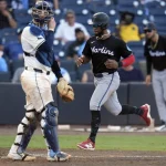 Jesús Sánchez y Heriberto Hernández lideran la victoria de los Marlins sobre los Rays