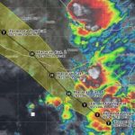 Onamet pronostica aguaceros y tormentas eléctricas en RD por vaguada; Erin podría ser huracán este jueves
