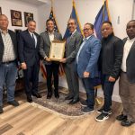 Asambleísta George Álvarez recibe comitiva de la UASD encabezada por el Dr. Jorge Asjana en Nueva York
