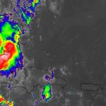 «Lluvias continuarán este lunes en República Dominicana; Indomet desactiva alerta en GSD y monitorea tormenta tropical Lorenzo»