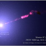«Confirmado: James Webb detecta el contrajet del agujero negro M87 en imágenes infrarrojas»*
