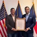 Diputado Vicente Sánchez Henríquez es recibido en NY por legislador George Álvarez