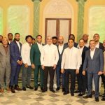 «Un encuentro de leyendas: Abinader y los peloteros dominicanos de las Grandes Ligas»