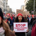 «Enfermeras de Nueva York cerca de un acuerdo tras cinco semanas de huelga»