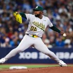 «Luis Severino brilla en el montículo, pero Atléticos pierden 3-2 contra Azulejos»