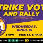 Sindicato “32BJ SEIU” convoca protesta por voto de huelga