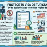 EE.UU. Advierte a Influencers: Trabajar con Visa de Turista Puede Resultar en Deportación – ¿Qué Hacer?