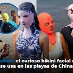 «Facekini: El accesorio de playa que combina protección y estilo en China»