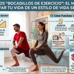 «Snacks de ejercicios: La forma fácil y efectiva de mantenerte activo sin cambiar tu rutina»