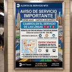 Cambios en el Metro de Nueva York: Líneas 1, 2 y 3 Suspenderán Servicio en Bajo Manhattan y Brooklyn los Fines de Semana»