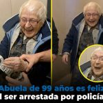 «Annie, de 99 años, cumplió su sueño de ser arrestada: Una historia que inspira a vivir sin límites»
