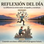 Reflexión del Día — La diferencia entre estar ocupado y estar construyendo