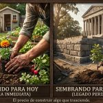 «El arte de construir en silencio: Por qué lo que no se ve hoy puede cambiar el mañana»