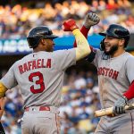 Red Sox remontan en la octava y derrotan a los Dodgers 3-2: Rafaela y Chapman, las claves