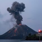«Anak Krakatau vuelve a rugir: Erupciones en Indonesia paralizan aeropuertos y activan alertas»