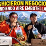 «Vender aire fresco embotellado: El negocio que surgió de la contaminación en las ciudades»