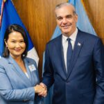 Así cerró Abinader su jornada en Nueva York: reunión bilateral con la presidenta Keiko Fujimori