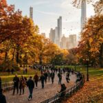 Nueva York vive la temporada de otoño: parques, museos y actividades culturales atraen visitantes de todo el mundo
