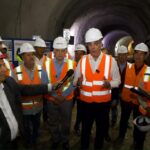 Abinader supervisa túnel que busca solucionar inundaciones en la avenida Luperón